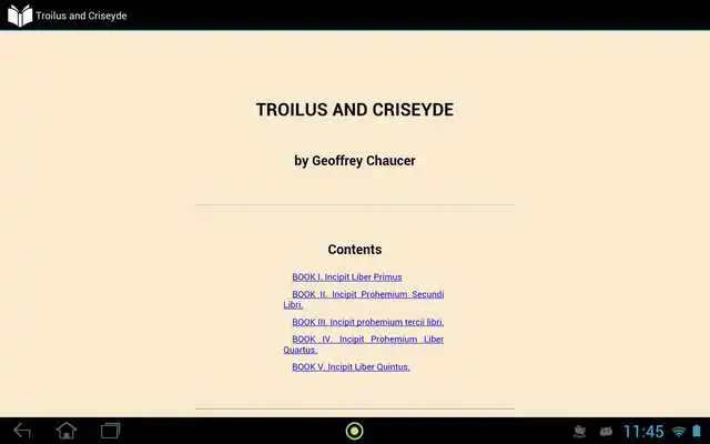 Play Troilus and Criseyde