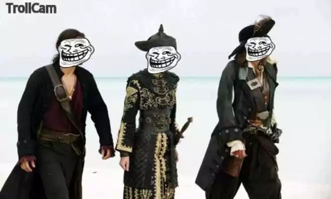 Play Troll Face Camera