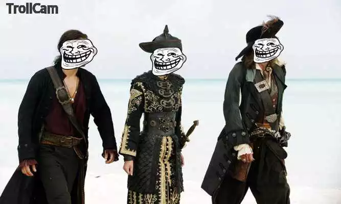 Play Troll Face Camera