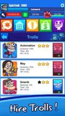 Play Troll Face Clicker Quest