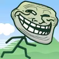 Free play online Trollface Fun Run  APK