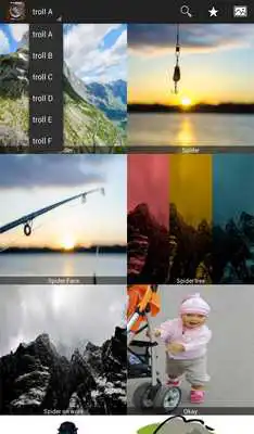 Play troll photo edit with text fon