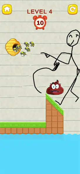 Play Troll Puzzle by: Stickman Draw as an online game Troll Puzzle by: Stickman Draw with UptoPlay