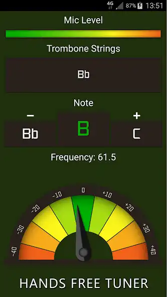 Play Trombone Tuner: Fast  Precise  and enjoy Trombone Tuner: Fast  Precise with UptoPlay