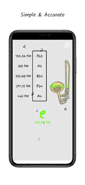 Play Trombone Tuner as an online game Trombone Tuner with UptoPlay
