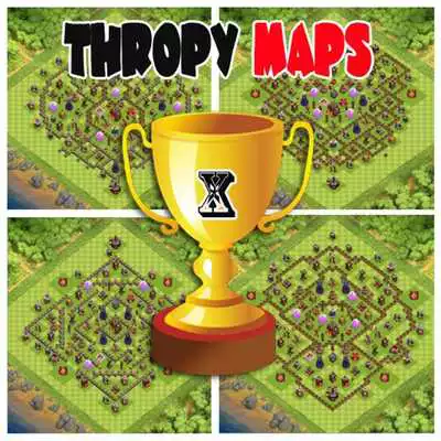 Play Trophy Base Maps COC Th.10 PRO