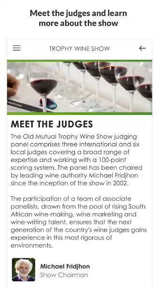 Play Trophy Wine Show as an online game Trophy Wine Show with UptoPlay