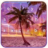Free play online Tropical Beach Keyboard Themes APK