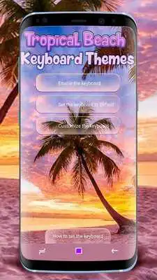 Play Tropical Beach Keyboard Themes