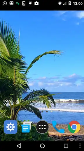 Play Tropical Beach Live Wallpaper as an online game Tropical Beach Live Wallpaper with UptoPlay