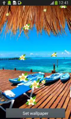Play Tropical Beach Live Wallpapers
