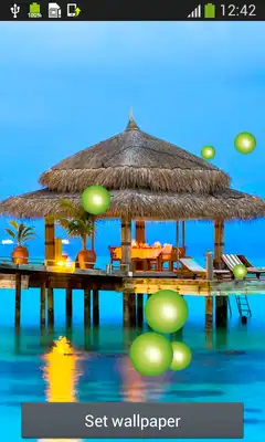 Play Tropical Beach Live Wallpapers