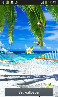 Play Tropical Beach Live Wallpapers