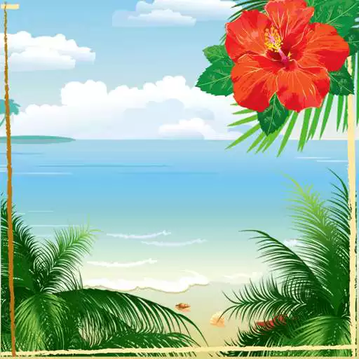 Free play online Tropical Beach Photo Collage  APK