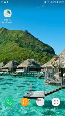 Play Tropical Beach Wallpaper Play Tropical Beach Wallpaper