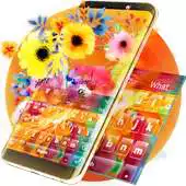 Free play online Tropical Flowers Keyboard APK Free play online Tropical Flowers Keyboard APK