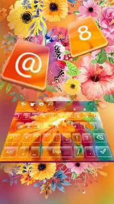 Play Tropical Flowers Keyboard