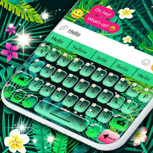 Play Tropical Green Keyboard APK Play Tropical Green Keyboard APK