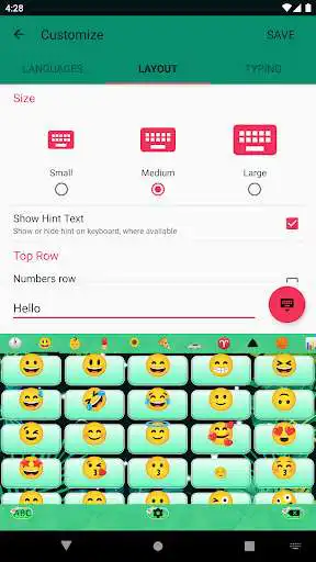 Play Tropical Green Keyboard as an online game Tropical Green Keyboard with UptoPlay