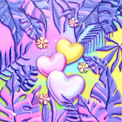 Play Tropical Heart - Wallpaper APK