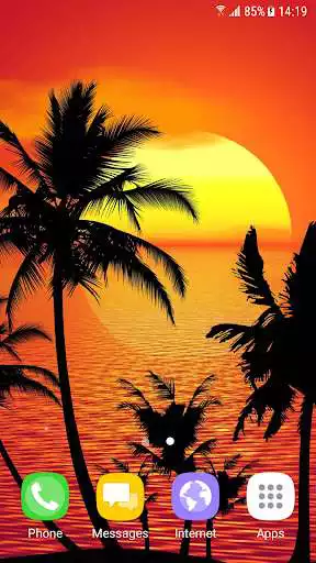 Play Tropical Live Wallpaper
