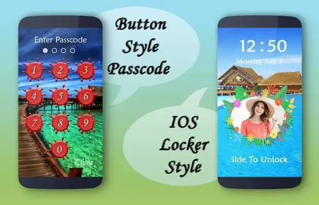 Play Tropical Lock Screen