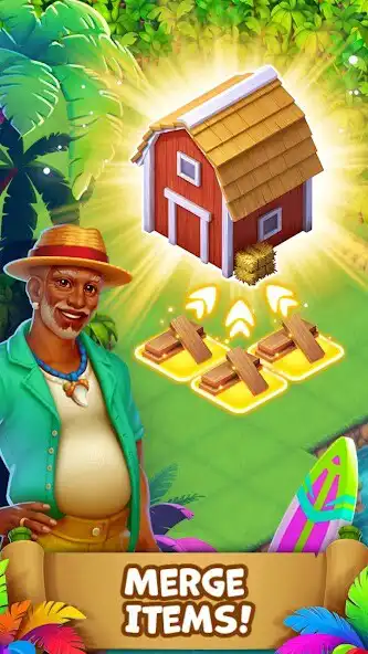 Play Tropical Merge: Merge game  and enjoy Tropical Merge: Merge game with UptoPlay