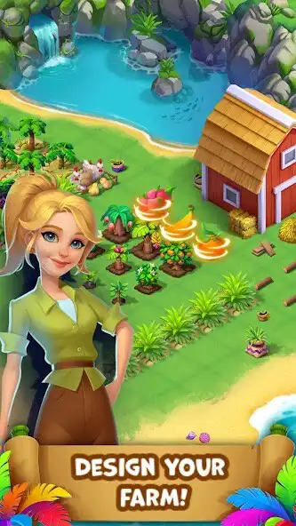 Play Tropical Merge: Merge game as an online game Tropical Merge: Merge game with UptoPlay
