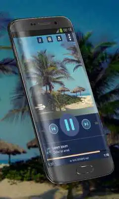 Play Tropical Poweramp Skin