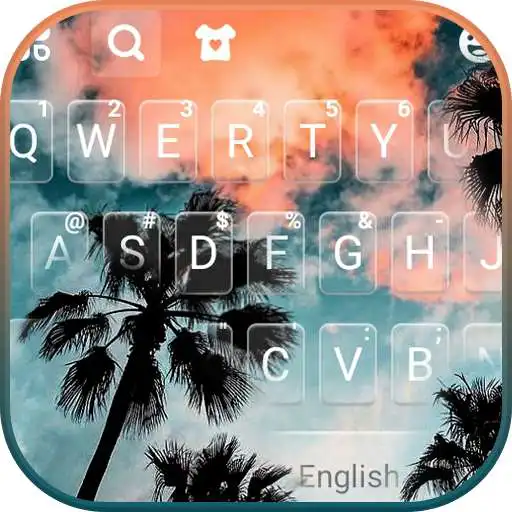 Play Tropical Sky Keyboard Background APK