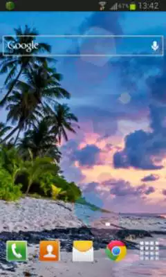 Play Tropical Sunset LWP