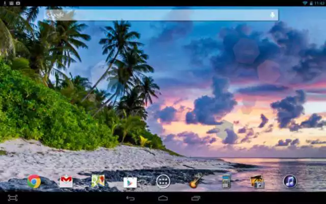 Play Tropical Sunset LWP