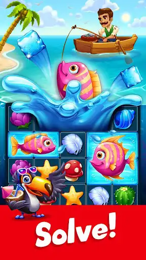 Play Tropic Trouble Match 3 Builder  and enjoy Tropic Trouble Match 3 Builder with UptoPlay