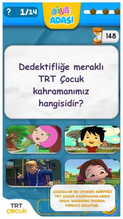 Play TRT Bilgi Adası as an online game TRT Bilgi Adası with UptoPlay