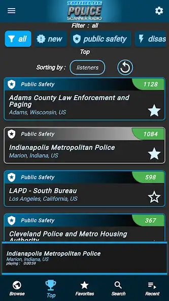 Play Tru Blue Police Scanner Radio as an online game Tru Blue Police Scanner Radio with UptoPlay