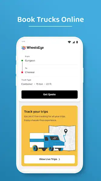 Play Truck Booking App by WheelsEye  and enjoy Truck Booking App by WheelsEye with UptoPlay