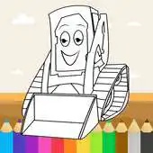 Free play online Truck Coloring Book for Kids APK