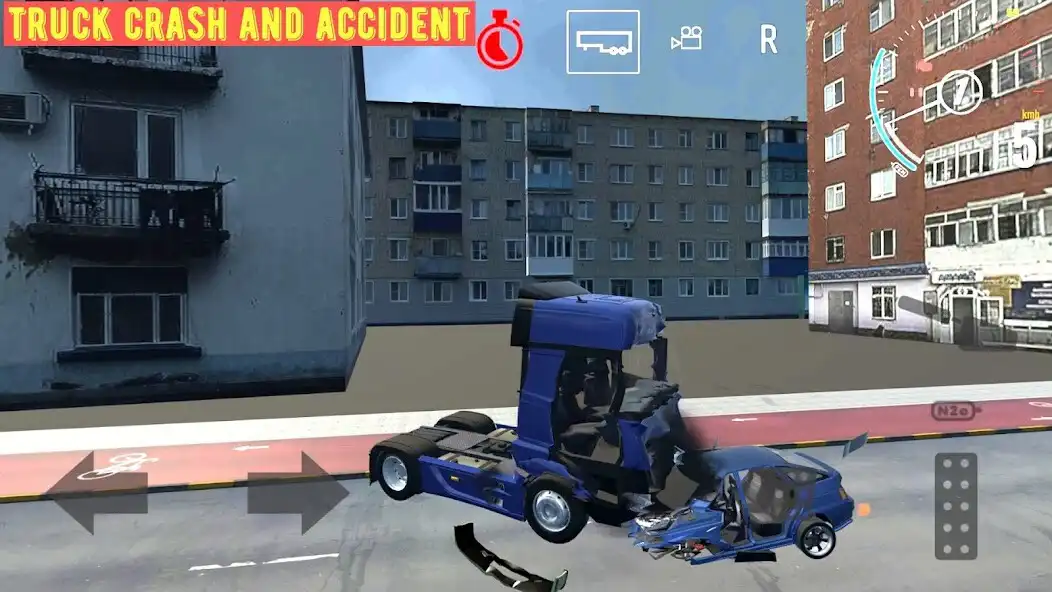 Play Truck Crash And Accident as an online game Truck Crash And Accident with UptoPlay