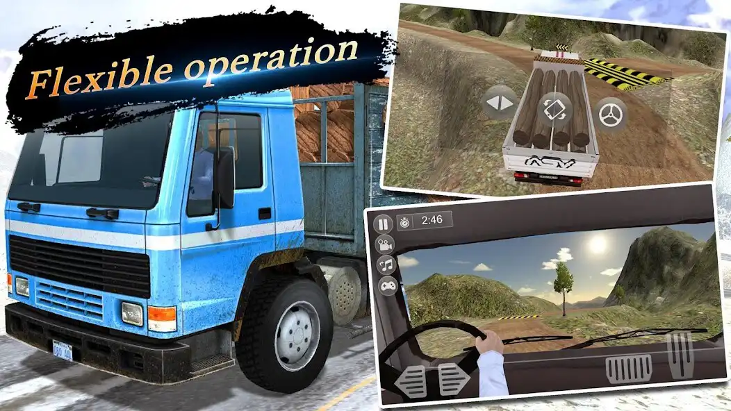Play Truck Crazy Transport-real drive offroad Simulator  and enjoy Truck Crazy Transport-real drive offroad Simulator with UptoPlay