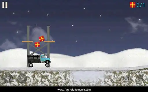 Play Truck Delivery Winter Edition as an online game Truck Delivery Winter Edition with UptoPlay