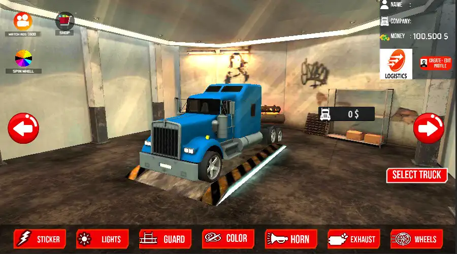 Play Truck Diaries Game as an online game Truck Diaries Game with UptoPlay