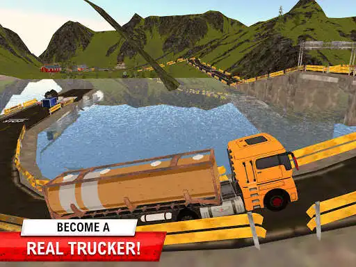 Play Truck Driver Game: Real Driving Simulator Games as an online game Truck Driver Game: Real Driving Simulator Games with UptoPlay