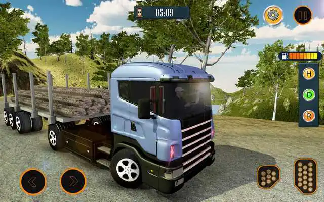 Play Truck Driver Off-Road Mountain Cargo driving game