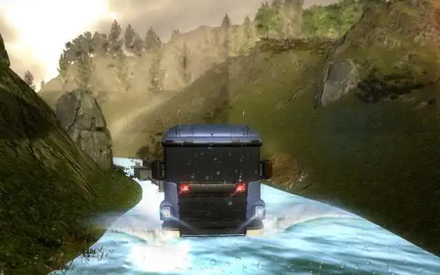 Play Truck Driver Off-Road Mountain Cargo driving game