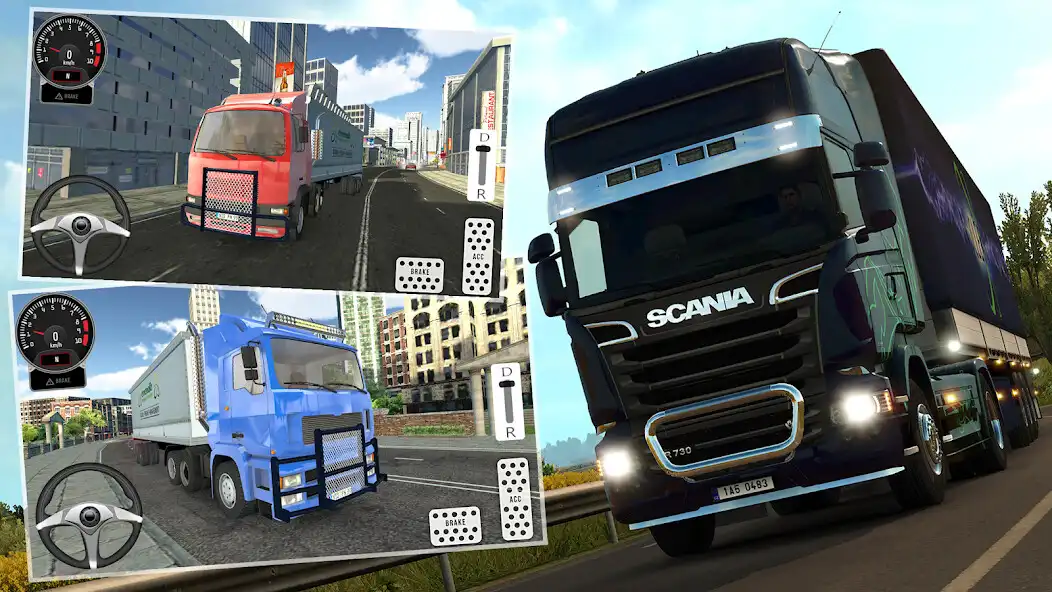 Play Truck Driver: Timed Missions  and enjoy Truck Driver: Timed Missions with UptoPlay