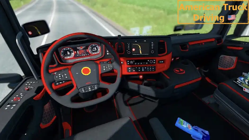 Play Truck Drive Simulator: America as an online game Truck Drive Simulator: America with UptoPlay