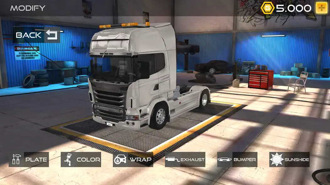 Play Truck Driving Cargo Simulator as an online game Truck Driving Cargo Simulator with UptoPlay