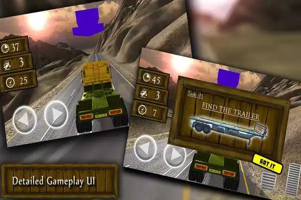 Play Truck Driving Simulator PRO 2018: Mountain
