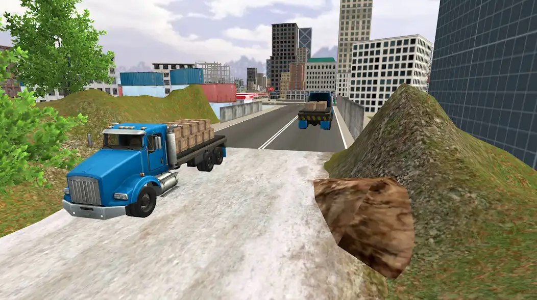 Play Truck driving - truck games 3d  and enjoy Truck driving - truck games 3d with UptoPlay