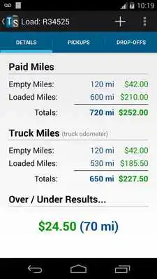 Play Trucker Load Sheet